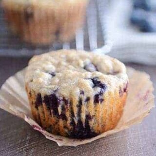 Healthy Yogurt Oat Blueberry Muffins Or Chocolate Chips Mel S Kitchen Cafe