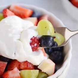 Honey-Vanilla Yogurt Fruit Salad