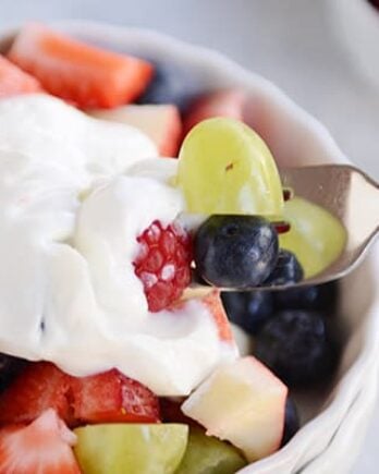 Honey-Vanilla Yogurt Fruit Salad