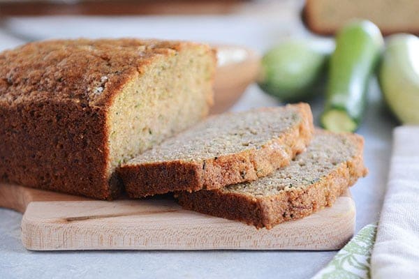 No really, this is the best zucchini bread on the face of the planet. Easy, super moist, delicious!