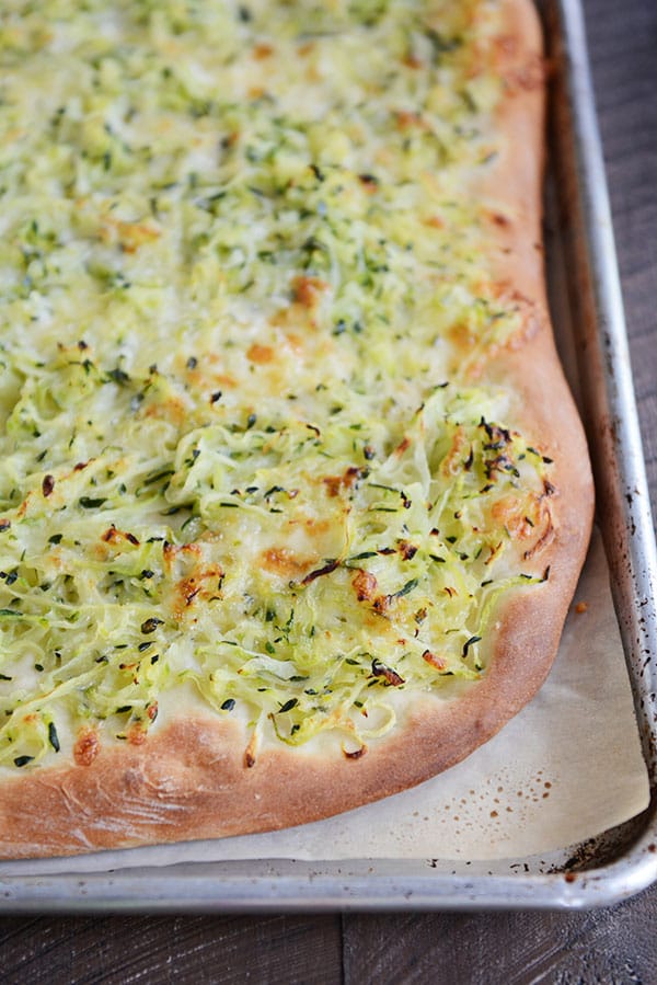 Cheesy Zucchini Pizza Recipe | Mel&amp;#39;s Kitchen Cafe